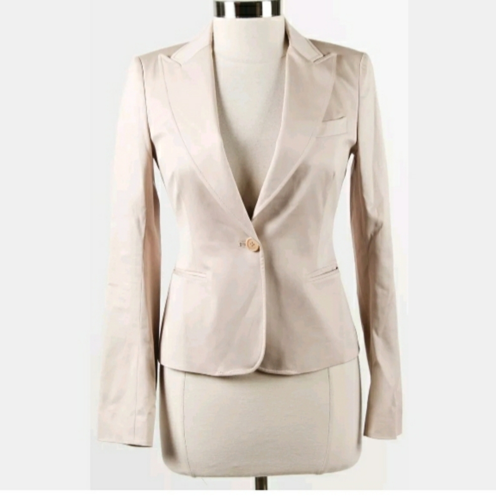 Theory Cream Colored Blazer Size 6